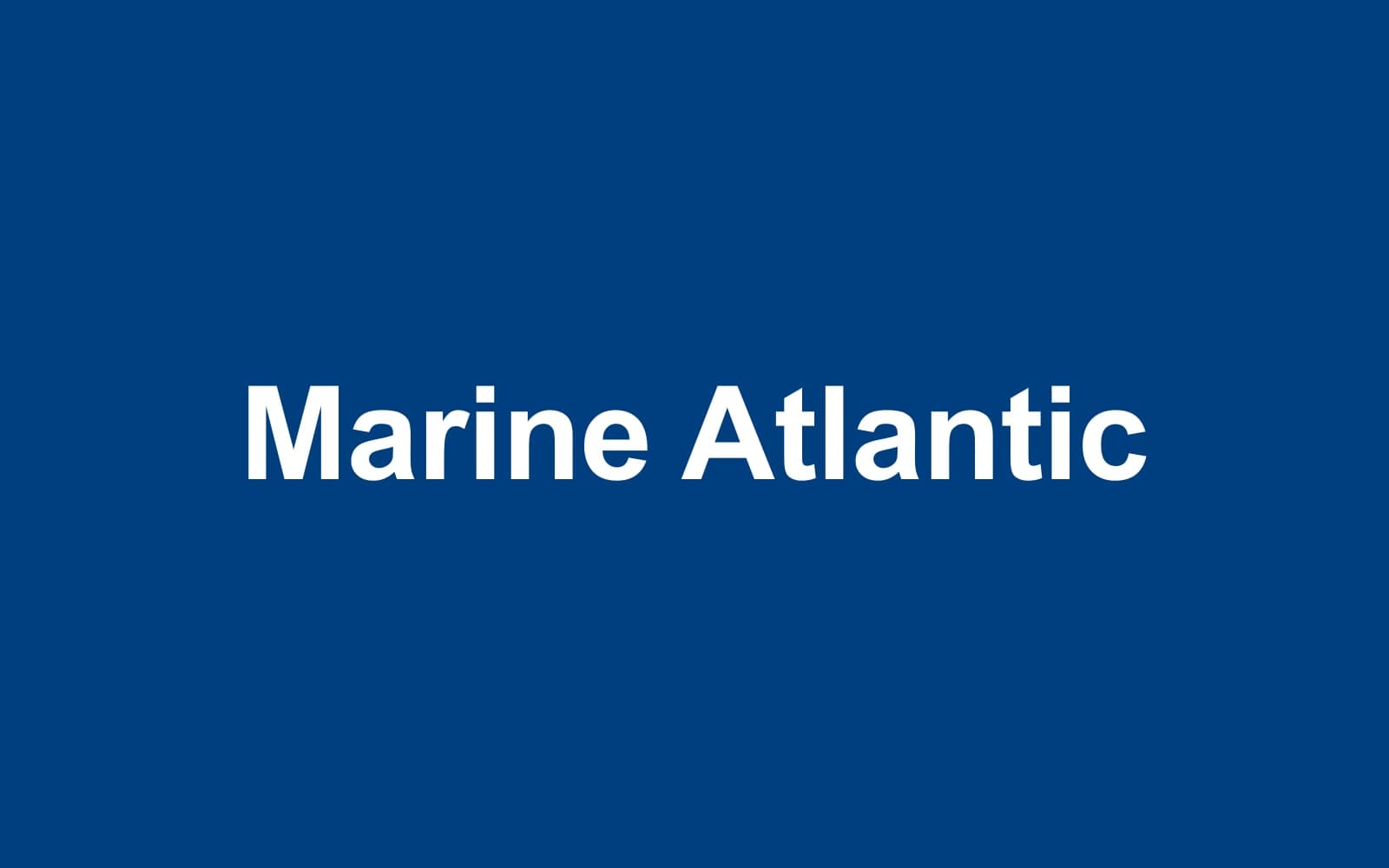 Marine Atlantic Ferry Terminal - North Sydney