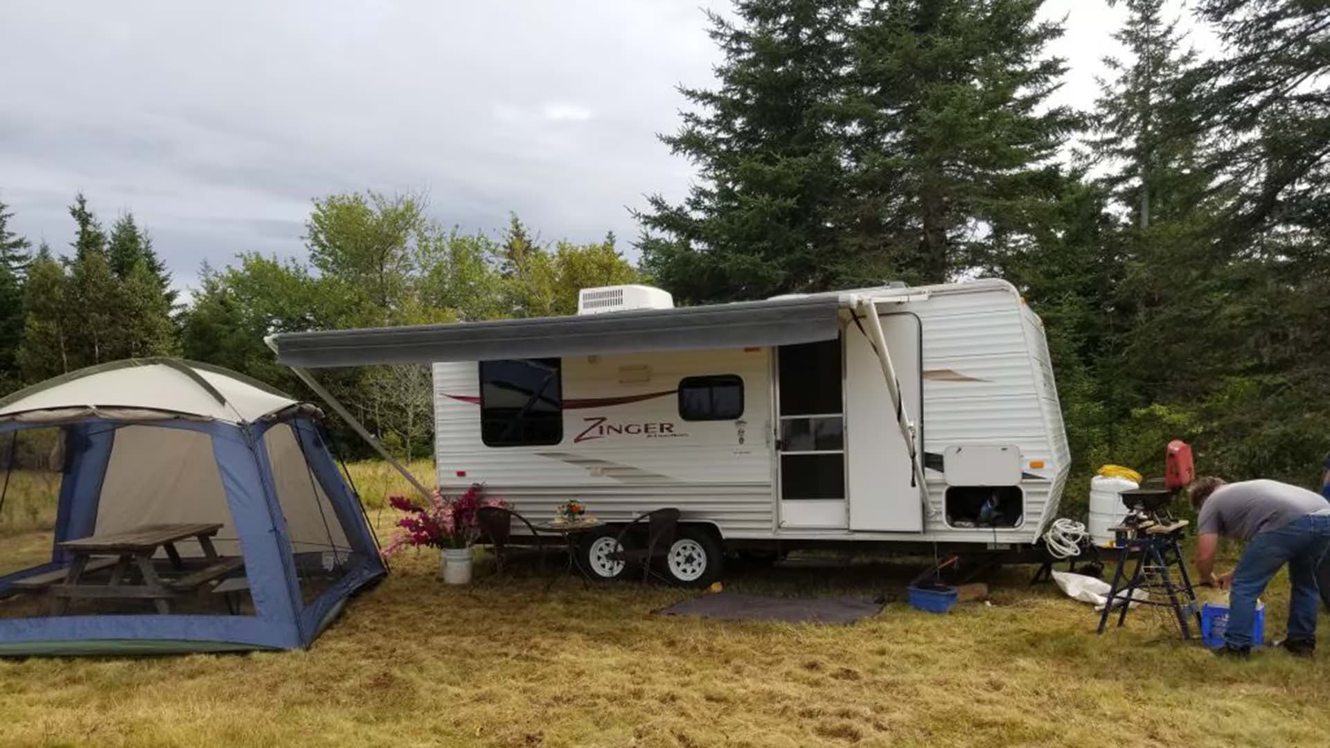 17’ Back Field Trailer at Seaweed and Sod Farm