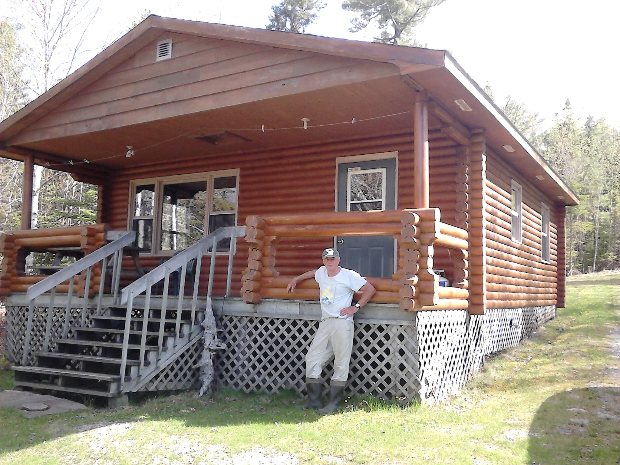 Eberhards waterfront log cottages