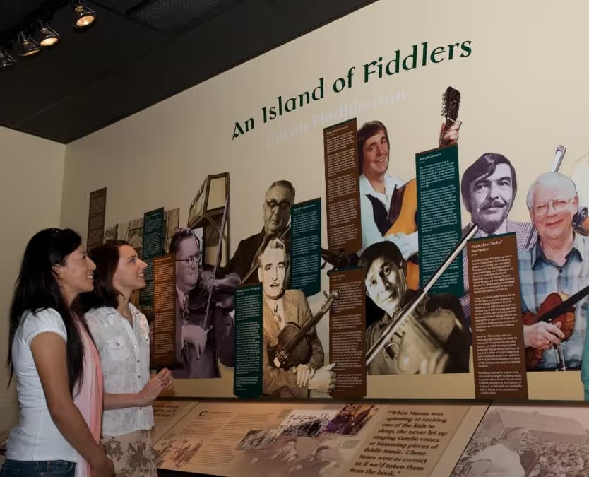 Interactive Exhibit Room – Celtic Music Interpretive Centre
