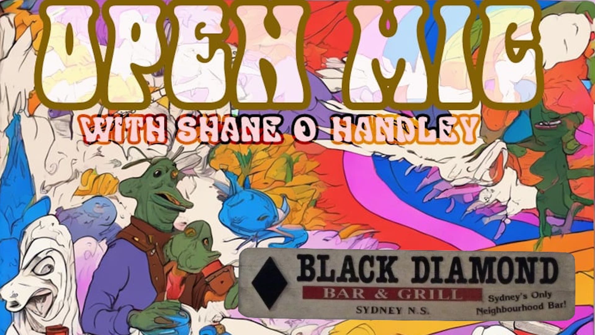 Unplugged Open Mic at the Diamond with Shane O’Handley